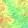 Топографическая карта Логовежь, высота, рельеф