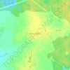 Топографическая карта Новомихайловское, высота, рельеф