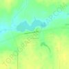Топографическая карта Моховое, высота, рельеф