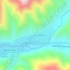 Топографическая карта Ара-Кол, высота, рельеф