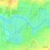 Топографическая карта Новоплатнировская, высота, рельеф