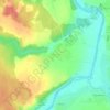 Топографическая карта Улитино, высота, рельеф