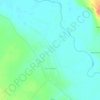 Топографическая карта Чернозерье, высота, рельеф