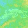 Топографическая карта Листвянка, высота, рельеф