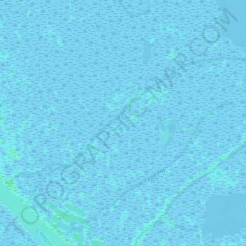 Топографическая карта Зуева, высота, рельеф