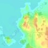 Топографическая карта Аргази, высота, рельеф