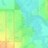 Топографическая карта Набережный, высота, рельеф