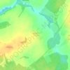 Топографическая карта Карцево, высота, рельеф