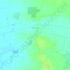 Топографическая карта Дроздни, высота, рельеф