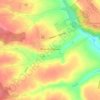 Топографическая карта Вторые Тербуны, высота, рельеф