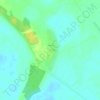 Топографическая карта Янаул, высота, рельеф