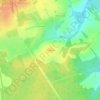 Топографическая карта Пасынково, высота, рельеф