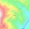 Топографическая карта Рульдаб, высота, рельеф