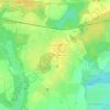 Топографическая карта Шатурторф, высота, рельеф