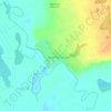 Топографическая карта Русское Кубашево, высота, рельеф