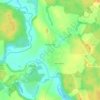 Топографическая карта Новлянское, высота, рельеф