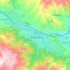 Топографическая карта Ванадзор, высота, рельеф