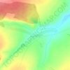 Топографическая карта Белогорское, высота, рельеф