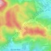 Топографическая карта Буда, высота, рельеф