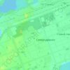 Топографическая карта парк Патриот, высота, рельеф