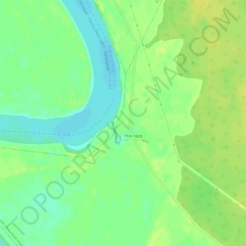 Топографическая карта Якимовка, высота, рельеф