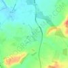 Топографическая карта Ladbroke (Millennium Green), высота, рельеф