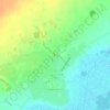 Топографическая карта Камышенка, высота, рельеф