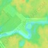 Топографическая карта Волынь, высота, рельеф