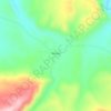Топографическая карта Тонкерис, высота, рельеф