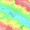 Топографическая карта Орлик, высота, рельеф
