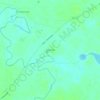 Топографическая карта Любимово, высота, рельеф