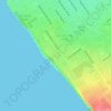 Топографическая карта Ореховая роща, высота, рельеф