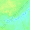 Топографическая карта Кротово, высота, рельеф