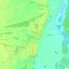 Топографическая карта Грешнево, высота, рельеф