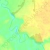 Топографическая карта Гынгазово, высота, рельеф