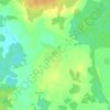 Топографическая карта Буреги, высота, рельеф