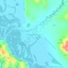 Топографическая карта Большое Чураево, высота, рельеф