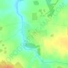Топографическая карта Нила, высота, рельеф