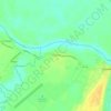 Топографическая карта Костарево, высота, рельеф