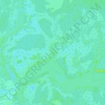 Топографическая карта Crique Laloupe, высота, рельеф
