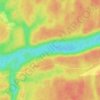 Топографическая карта Рапля, высота, рельеф