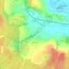 Топографическая карта Калужское, высота, рельеф