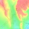 Топографическая карта Воскеаск, высота, рельеф