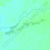 Топографическая карта Таборово, высота, рельеф