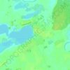 Топографическая карта Обское, высота, рельеф