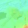 Топографическая карта Халеевичи, высота, рельеф