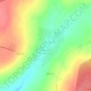 Топографическая карта Чувашское Енорускино, высота, рельеф