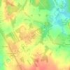 Топографическая карта Талашкино, высота, рельеф