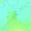 Топографическая карта Петропавловка, высота, рельеф