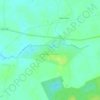 Топографическая карта Февральское, высота, рельеф